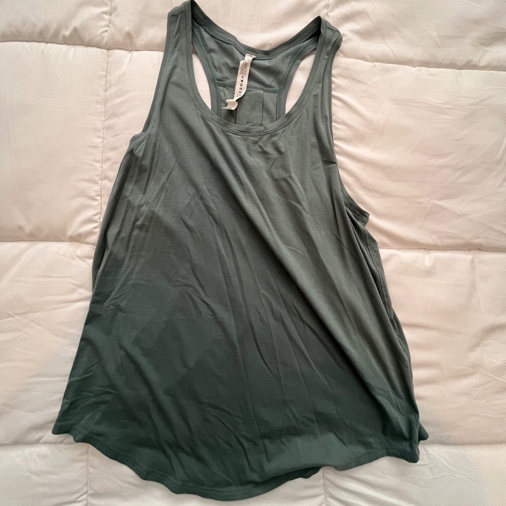 Lululemon Women's Tank Top, Sage Green, Size 10